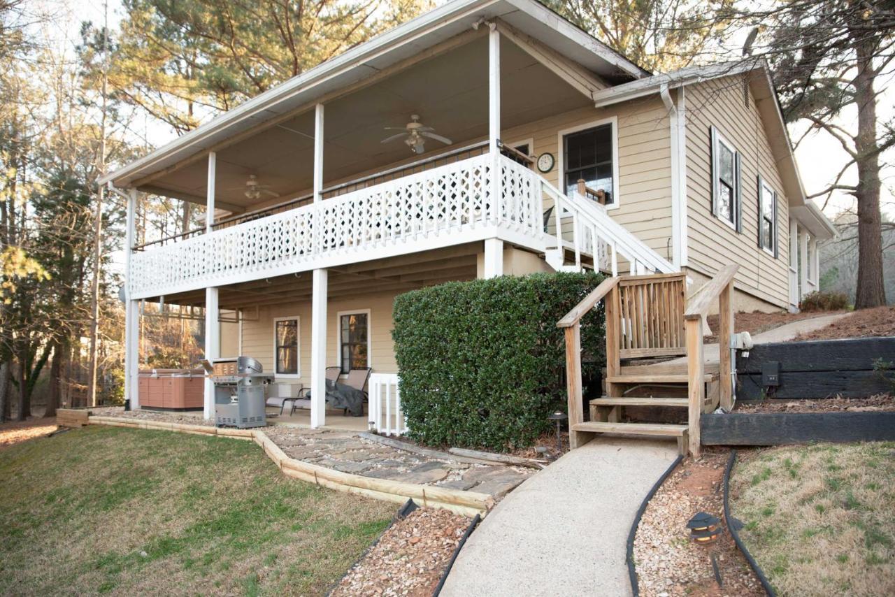 Lakefront Cottage With Private Hot Tub! Buckhead Eksteriør billede